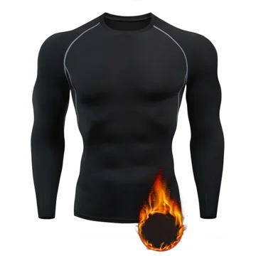 Winter Fleece Compression Shirt 2