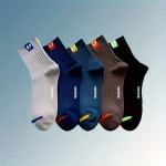 Breathable Anti Odor Cushion Socks 5 Pairs 4 | PricZone