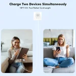 2 Pack 40W USBC Wall Charger with 10FT Cables 2 | PricZone 2 Pack 40W USB C Wall Charger with 10FT Cables 2 | PricZone
