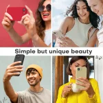 Black Shockproof Silicone iPhone 16e 17e Case 2 | PricZone Black Shockproof Silicone iPhone 16e 17e Case 2 | PricZone