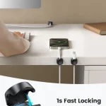 6 Pack Spring Lock Desk Cable Clips 2 | PricZone