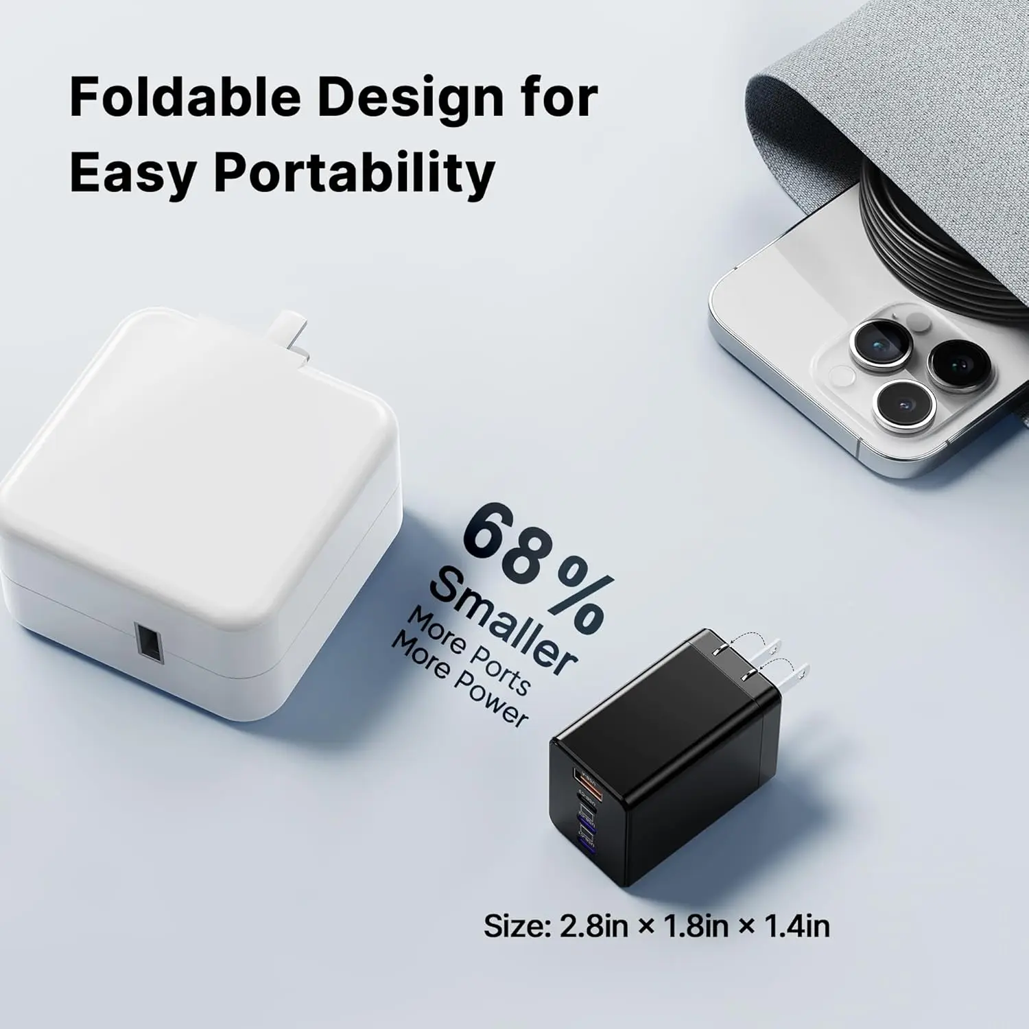 200W GaN5 4Port USBC Fast Charger 2Pack 6 | PricZone 200W GaN5 4 Port USB C Fast Charger 2 Pack 6 | PricZone