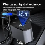 120W 4in1 Retractable Car Fast Charger 4 | PricZone 120W 4 in 1 Retractable Car Fast Charger 4 | PricZone