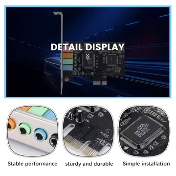 Pcie Sound Card 51 Pci Express Surround 3D Audio 1 | PricZone