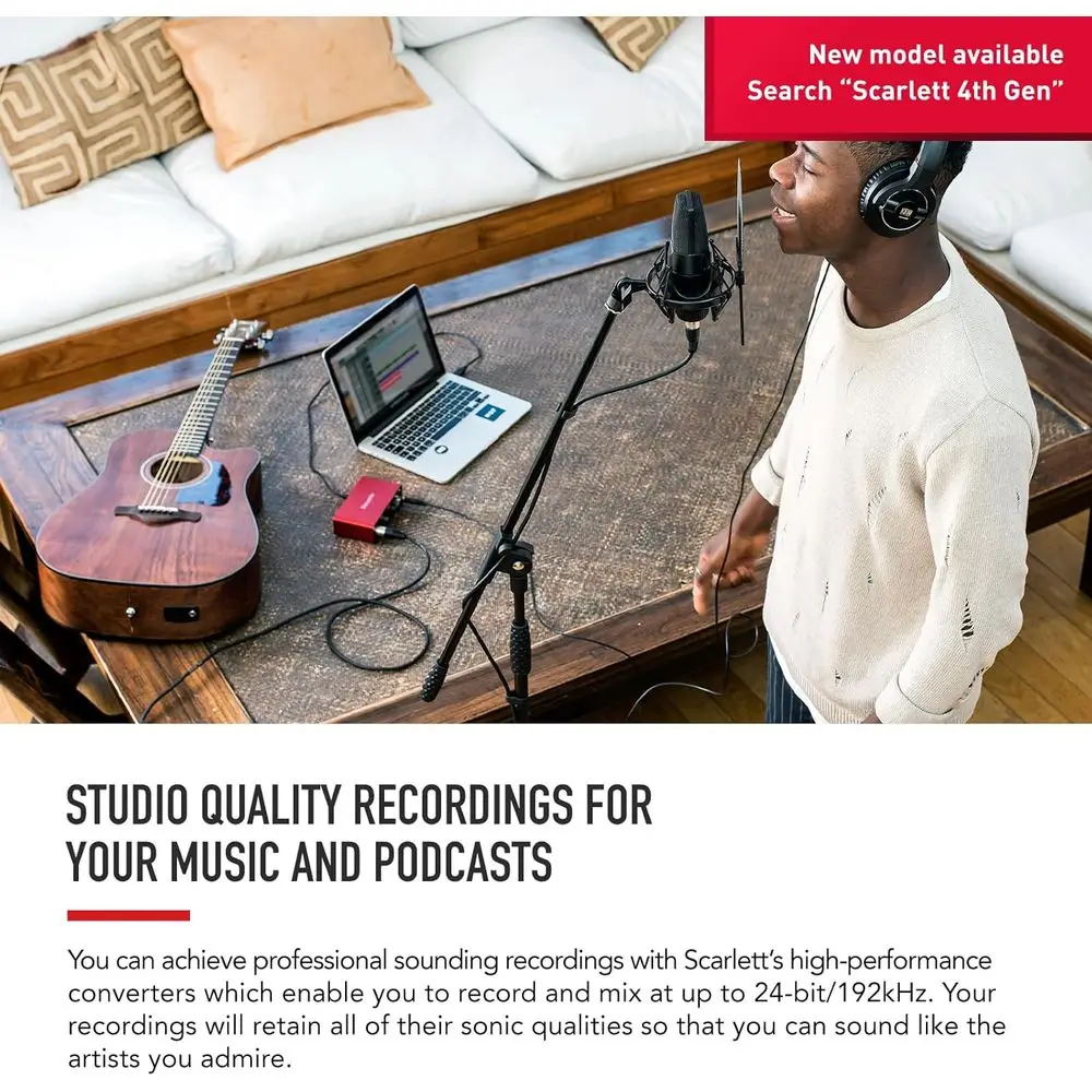USB Audio Interface for Musicians Singers and Content 4 | PricZone USB Audio Interface for Musicians Singers and Content 4 | PricZone
