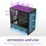 Micro ATX PC Case with Optimized Airflow Supports 6 | PricZone