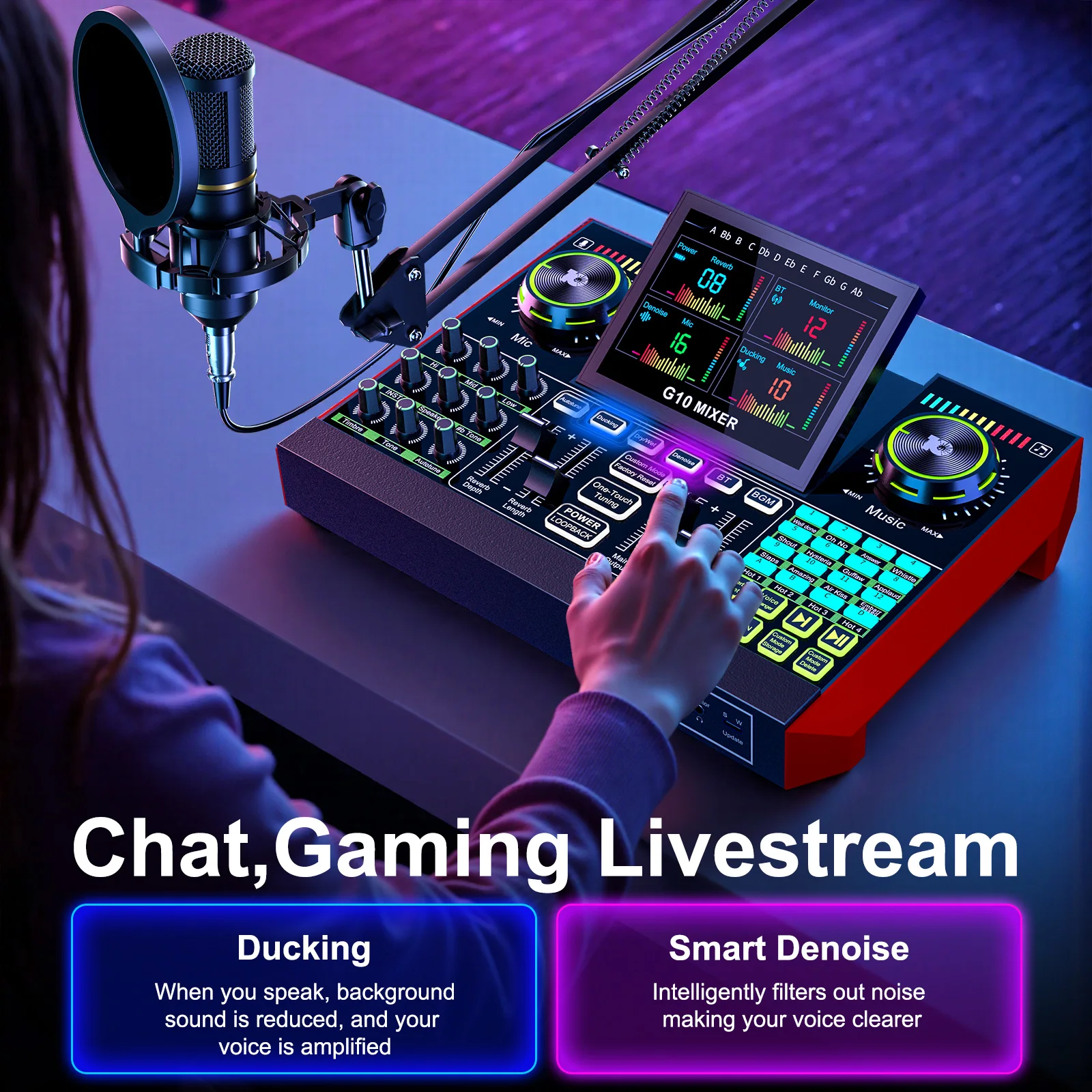 Live Streaming Sound Card for Computer and Mobile Phone 1 | PricZone Live Streaming Sound Card for Computer and Mobile Phone 1 | PricZone