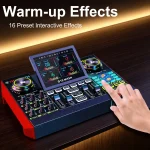 Studio Audio Mixer Sound Card with Microphone Kit 12 6 | PricZone Studio Audio Mixer Sound Card with Microphone Kit 12 6 | PricZone