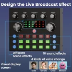 Podcast Equipment Bundle for 2 Audio Interface with Voice 3 | PricZone