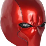 Red Hood Helmet Metallic Finish Mask Collectors 6 | PricZone