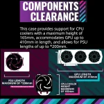 Td500V2 Kgnn S00 Atx Mid Tower Case with Polygonal Mesh 5 | PricZone