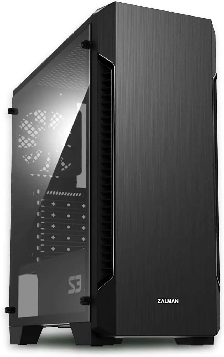 Atx MidTower PC Case with Full Acrylic Side Panel 3 1 | PricZone Atx Mid Tower PC Case with Full Acrylic Side Panel 3 1 | PricZone