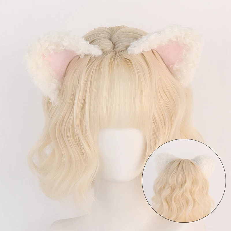 2Piece Set Cute Cat Ear Tail Plush Fluffy Bow Tie 6 | PricZone 2 Piece Set Cute Cat Ear Tail Plush Fluffy Bow Tie 6 | PricZone