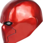 Red Hood Helmet Metallic Finish Mask Collectors 4 | PricZone