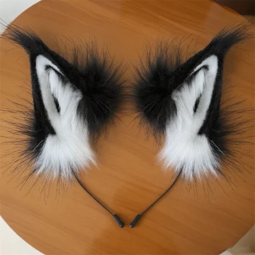 Cute Cat Ear Hair Band for Girls Adorable Faux Fur Animal 1 | PricZone