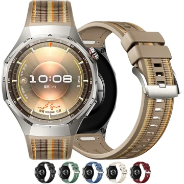 Silicone Nylon Strap for Huawei Smart Watch Gt6 Pro 46Mm 1 | PricZone