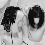 4 Types Original Lolita Bridal Veil Versatile Headband 2 | PricZone