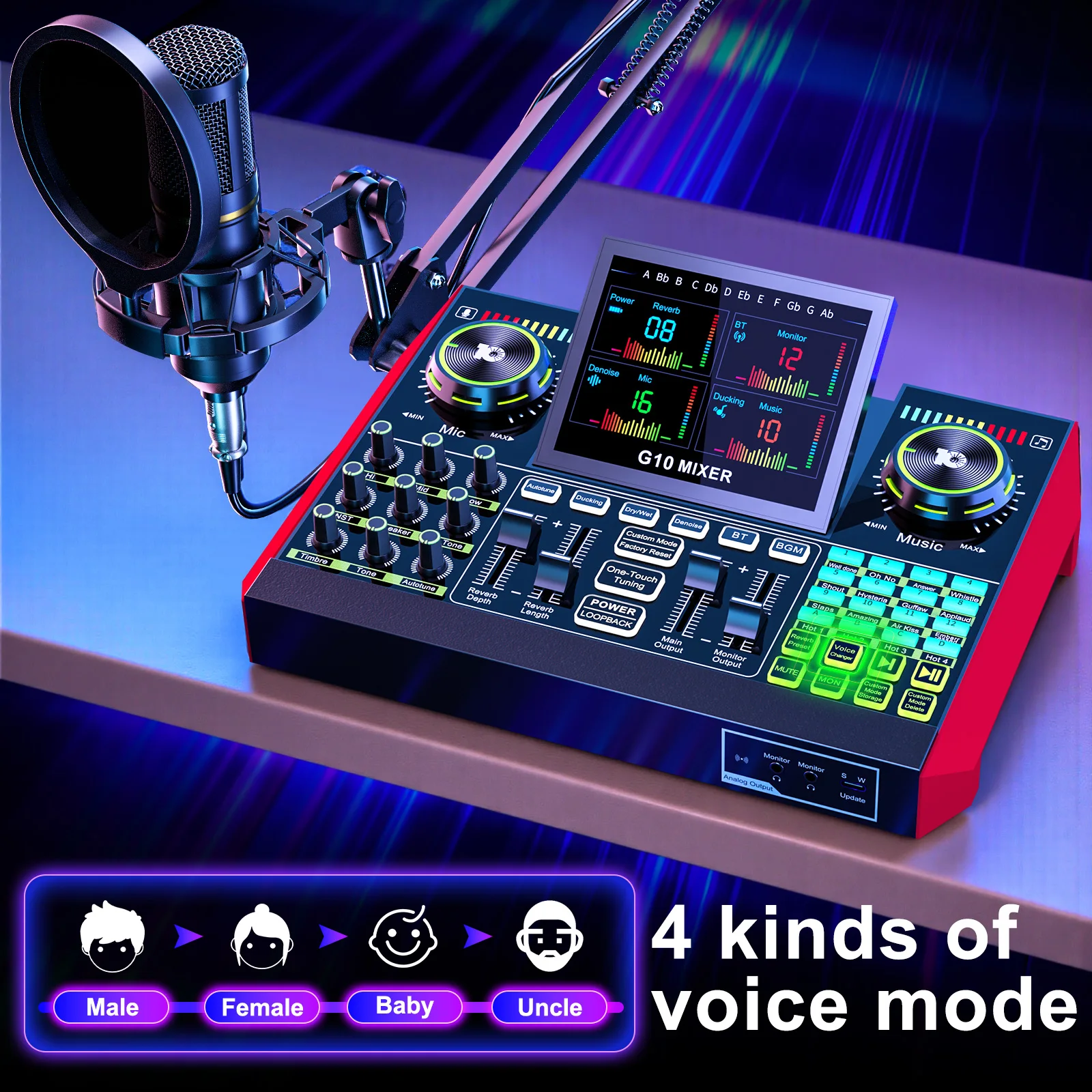 Live Streaming Sound Card for Computer and Mobile Phone 4 | PricZone Live Streaming Sound Card for Computer and Mobile Phone 4 | PricZone