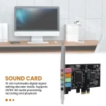 1 Internal Sound Card for 10 with Low Profile Bracket 3D 5 | PricZone 1 Internal Sound Card for 10 with Low Profile Bracket 3D 5 | PricZone