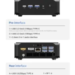 Firebat A6 PC Amd R7 7735Hs 8 Core 16 Thread Computer 16Gb 4 | PricZone