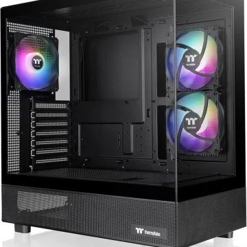 Mid Tower E Atx Case with 3 Argb Fans Dual Tempered Glass 1 | PricZone