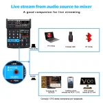 Bbomge 4 Channel 24 Dsp DJ Audio Sound Mixer Interface 5 | PricZone Bbomge 4 Channel 24 Dsp DJ Audio Sound Mixer Interface 5 | PricZone