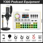Live Sound Card Audio Mixer Podcast Equipment Bundle 6 | PricZone