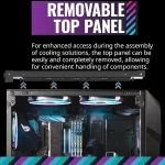 Td500V2 Kgnn S00 Atx Mid Tower Case with Polygonal Mesh 6 | PricZone