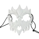 Party Skull Mask Long Teeth Demon Skeleton Half Face 6 | PricZone