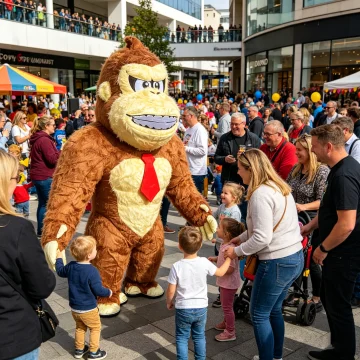 Inflatable Monkey Costume Parade Character Cosplay 2