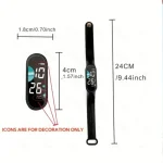 LED Digital Watch Unisex Multifunctional Electronic 5 | PricZone
