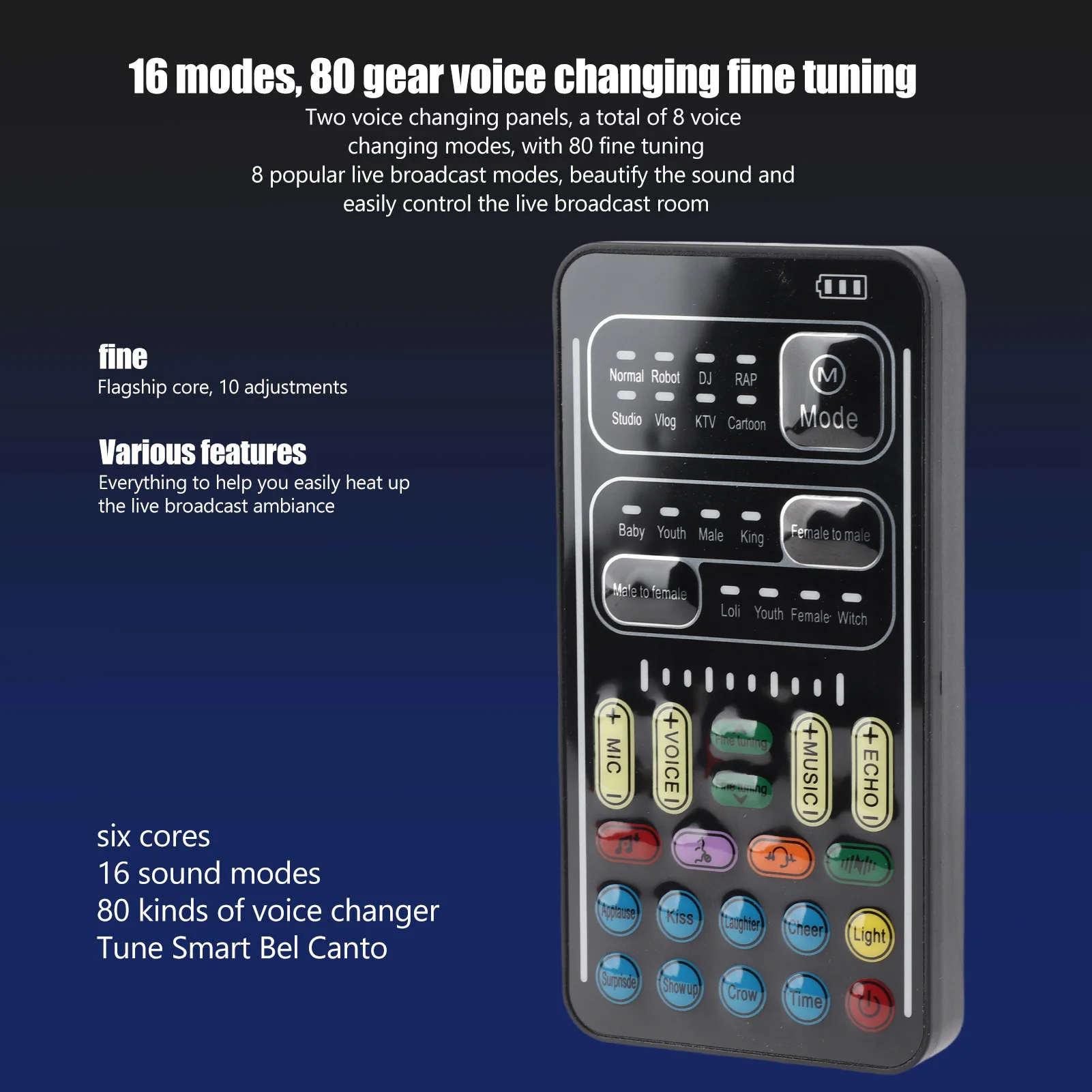 I9 Voice Changer Sound Card RealTime Transformation 5 | PricZone I9 Voice Changer Sound Card Real Time Transformation 5 | PricZone