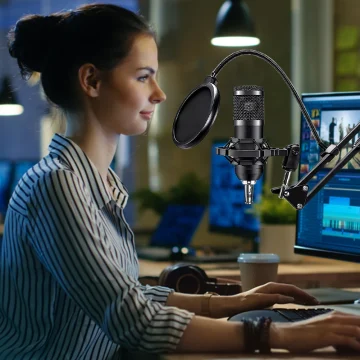 V8S Live Sound Card Podcast Equipment Bundle 2