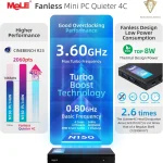 Mele Quiet4C Fanless PC N150 32Gb 1Tb Micro Desktop 5 | PricZone