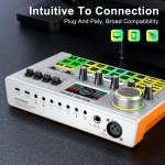Live Sound Card Audio Mixer Podcast Equipment Bundle 3 | PricZone
