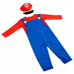 Mario Super Luigi Brothers Cosplay Costume Set Kids 3 | PricZone