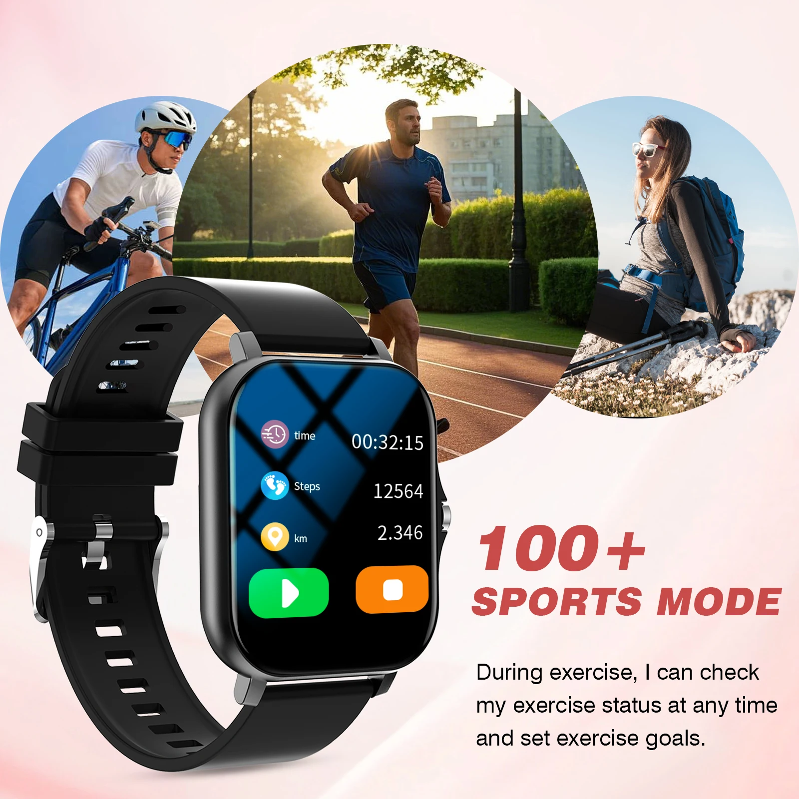 Wireless Smartwatch Bluetooth Calling MultiSports 3 | PricZone Wireless Smartwatch Bluetooth Calling Multi Sports 3 | PricZone