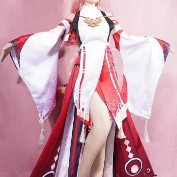 Yae Miko Costume Impact Uniform Wig Cosplay Anime 1 | PricZone