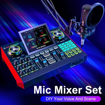 Live Streaming Sound Card for Computer and Mobile Phone 2
