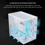 Compact Atx Mid Tower Airflow Computer Case with Panoramic 4 | PricZone