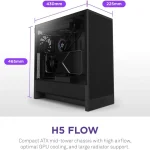 Compact Atx Mid Tower PC Gaming Case with High Airflow 2 2 | PricZone