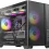 Micro-Atx Gaming Case with 6 Pwm Fans Argb Lighting