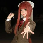Anime Monika Cosplay Costumes Sayori Yuri Natsuki Halloween 3 | PricZone