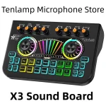 Tenlamp Mixer and Sound Card X3 for Studio Ideal for Use 1 | PricZone Tenlamp Mixer and Sound Card X3 for Studio Ideal for Use 1 | PricZone