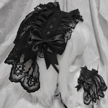 4 Types Original Lolita Bridal Veil Versatile Headband 1