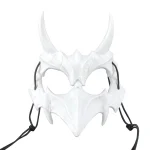 Party Skull Mask Long Teeth Demon Skeleton Half Face 2 | PricZone