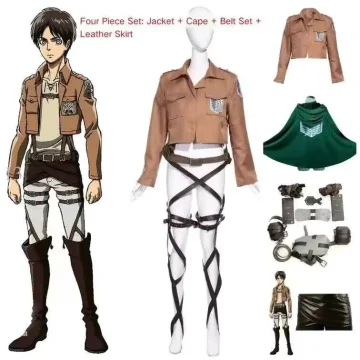 Anime Attack On Titan Cosplay Shingeki No Kyojin Jacket 2