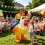 Ride On Rooster Inflatable Costume Mascot Parade Adult