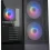 High Airflow Atx PC Gaming Case with RGB Fans Mesh Front