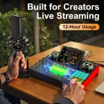 5Mm Microphone and Live Sound Card Audio Interface Mixer 1 | PricZone